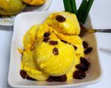 Hình bước làm 4 của món Kem xoài