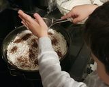 Une image de l'étape 7 de 49• 🍰 Gâteau-Crêpe Tiramisu 🍫.