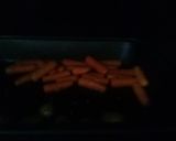 A picture of step 4 of Orange Glaze Roasted BabyCarrots.
