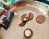 A picture of step 1 of Halloween 🎃 Spooky Ghostly Oreo Treats (no cook _5 minutes Recipe).