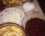 A picture of step 3 of Capirotada.