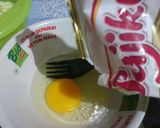 Foto langkah ke 1 dari resep Kol goreng lapis telur.