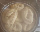 A picture of step 6 of Makke ka dhokla.