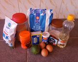A picture of step 1 of Moist chocolate cake using table top cooker.