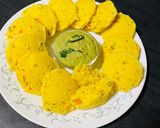 मूंग दाल इडली (moong dal idli recipe in Hindi) रेसिपी चरण 8 फोटो