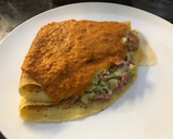Foto del paso 6 de la receta: Crepas rellenas en salsa de tomate y eneldo