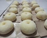 Foto langkah ke 4 dari resep Donat gimbul tanpa breadimprover dan tanpa cetakan.