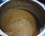 A picture of step 1 of Kala Masoor daal.