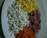 Foto langkah ke 1 dari resep Omurose (omlet mawar).
