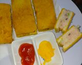 Foto langkah ke 6 dari resep Roti Goreng Udang.