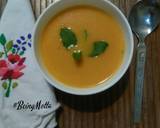 Paneer stuffed peas parathas and tomato carrot soup recipe step 10 photo