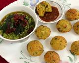 A picture of step 16 of Masala Appe.