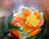 Hình bước làm 2 của món Canh chua tôm càng xanh hoa chuối