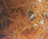 A picture of step 3 of Japanese Carrot Fry with fish egg.