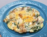 A picture of step 6 of Cheesy spinach omelette.