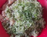 A picture of step 3 of Chicken mince Turkish kababs Indian style with curd chutney raita.
