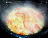 Foto del paso 9 de la receta: Pastel salado de arroz integral y queso con salsa casera