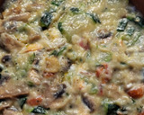 Foto del paso 6 de la receta: Cazuelita de calabacín y champiñones con bechamel gratinada