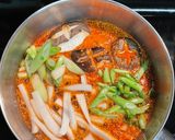 A picture of step 3 of Japanese Spicy Hot Pot Base (Akakara nabe inspired).