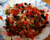 Foto del paso 2 de la receta: Hamburguesas de pollo con guarnición de hortalizas