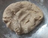 A picture of step 1 of Fulka roti.