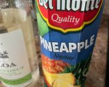 A picture of step 1 of Pina colada.
