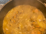 Sopa surtido de mariscos
