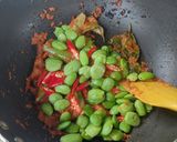 Foto langkah ke 2 dari resep Tahu Tauco Kacang Panjang (pakai santan).