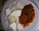 A picture of step 2 of White yam and stew.