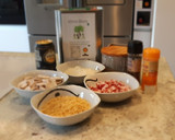 Foto del paso 1 de la receta: Fideuá de panceta y champiñones al toque de cerveza