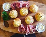 Reggeli, sós muffinok recept fázis 3 fotója
