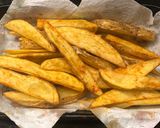 Foto del paso 5 de la receta: Pollo al verdeo con papas al pimentón