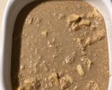 Foto langkah ke 4 dari resep Baked Peanut Butter Apple Oatmeal for toddler.