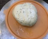 A picture of step 19 of Rajastani Dal-Bati-Churma.