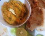 A picture of step 8 of Pav bhaji.
