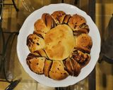 Une image de l'étape 17 de 🍞 Brioche au chocolat en fleurs !! 🍫.