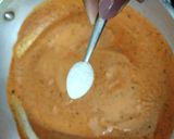 A picture of step 6 of Chicken kebab makhani pasta.