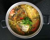 Hình bước làm 9 của món Cá chép om dưa