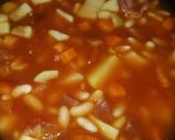 A picture of step 5 of White Beans in the Crockpot.