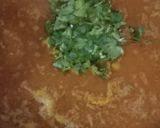 A picture of step 6 of Besan gatte.
