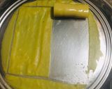 A picture of step 6 of Mango Malai Khandvi.