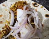 A picture of step 8 of Egg keema rolls.