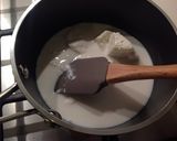 Foto del passaggio 1 della ricetta Pappardelle con cavolfiore verde, crema di ricotta e provola piccante, speck croccante