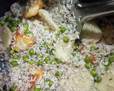 A picture of step 3 of INSTANT PULAV /PULAV PARDA /PULAV- E- CURTAINS. 👩‍🍳🥘💐.