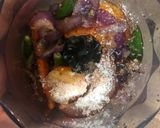 Gambar langkah 3 resipi Sambal Tomat Terung Ungu.