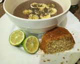 A picture of step 5 of Whole meal millet porridge with ugali cake.