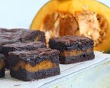 Foto langkah ke 8 dari resep Pumpkin Brownie (gluten free).