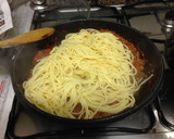 Foto del paso 13 de la receta: Macarrones o espaguetis con tomates naturales y carne picada de ternera