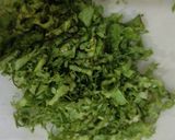 A picture of step 2 of Continental diet salad.