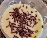 Foto del paso 3 de la receta: Flan de limón con pasas de corinto y dulce de leche